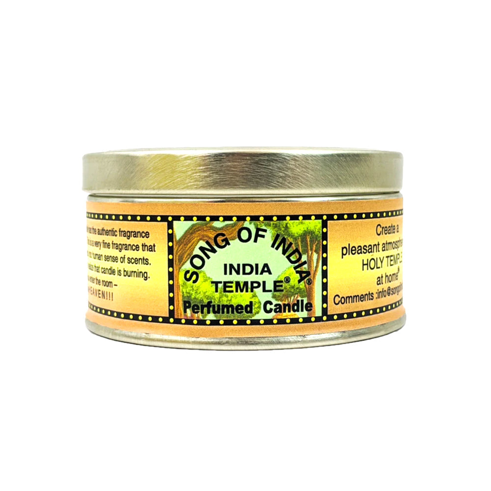 Song of India Indian Temple Scented Candle