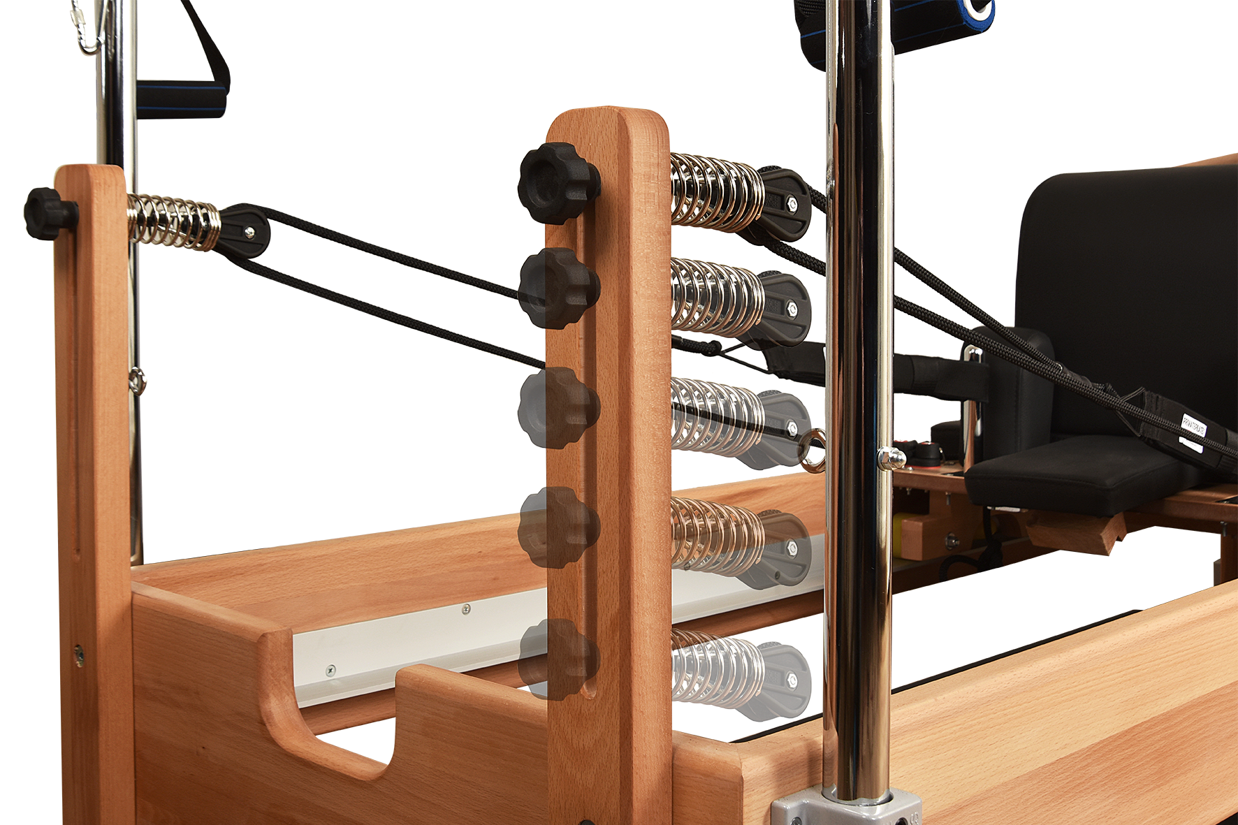 Private Pilates Premium Wood Reformer-Tower Bundle | Pilates Reformer with Tower | Wiccan Center
