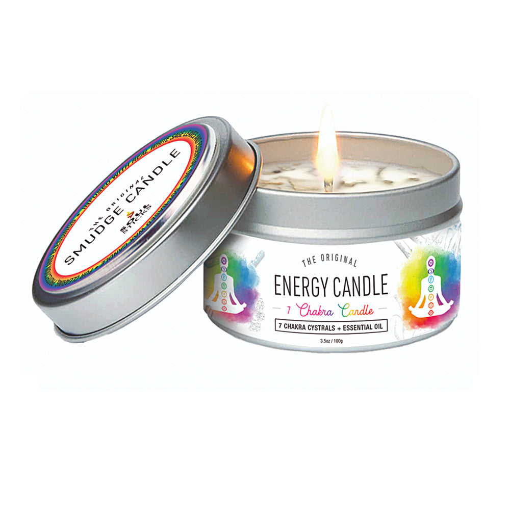 7 Chakra Smudge Candle