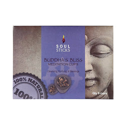 Buddha's Bliss Incense Smudge Cups (6 Cups) | Incense | Wiccan Center