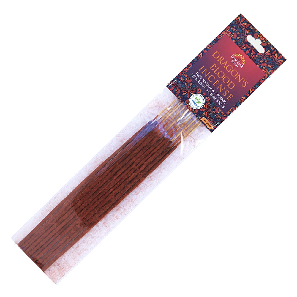 Good Earth Scents (Soul Sticks) Dragon's Blood Resin Powder Incense Sticks | Incense | Wiccan Center