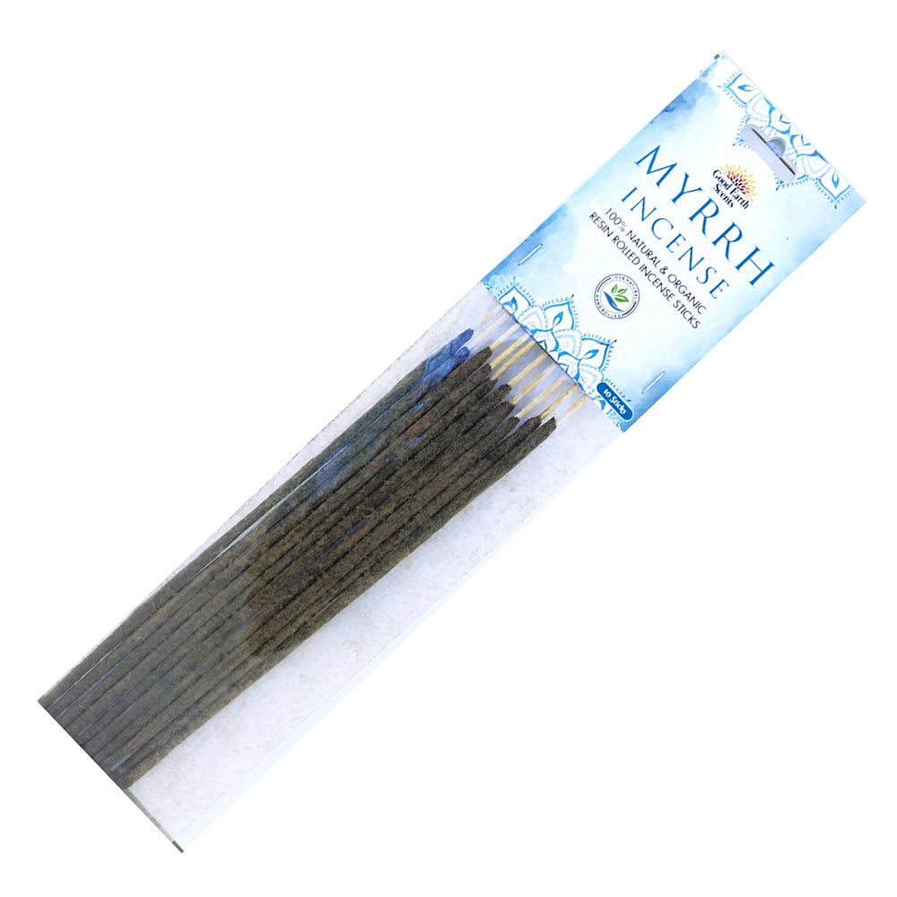 Good Earth Scents (Soul Sticks) Myrrh Resin Powder Incense Sticks | Incense | Wiccan Center