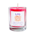 Soy Herbal Filled Votive Candle - Love | Candle | Wiccan Center