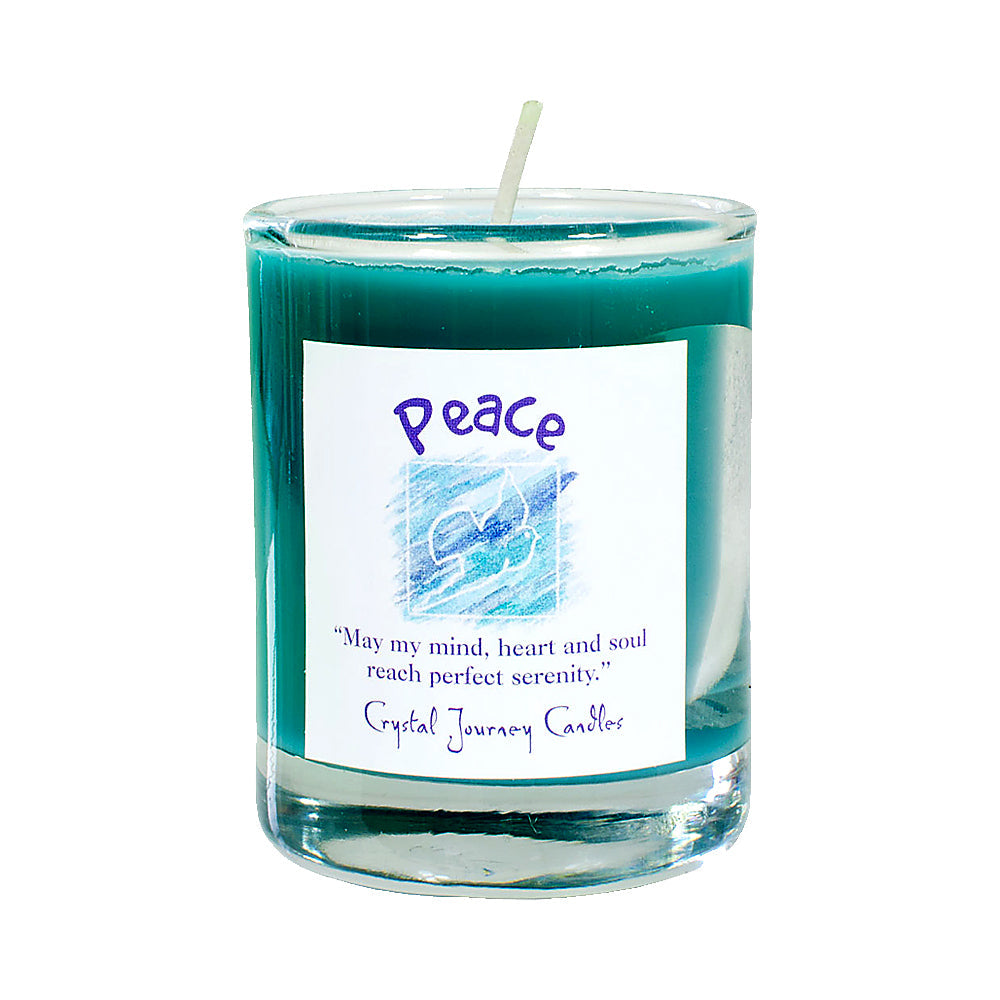 Soy Herbal Filled Votive - Peace | Candle | Wiccan Center