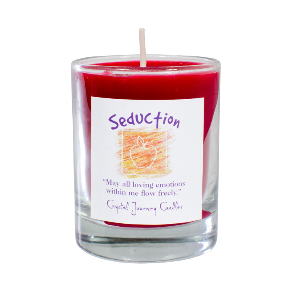 Soy Herbal Filled Votive Candle - Seduction | Candle | Wiccan Center