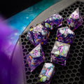 Space Bear Handmade Resin DND Dice Set | Resin Dice | Wiccan Center