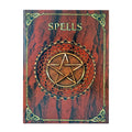 Spells Keepsake Box w/Pentacle | Metal Box | Wiccan Center