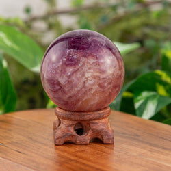 Purple Fluorite 65mm Sphere | | Wiccan Center