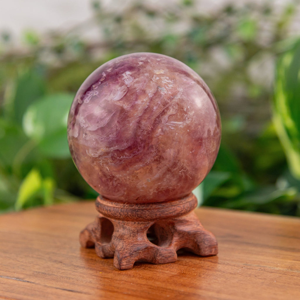 Purple Fluorite 65mm Sphere | | Wiccan Center