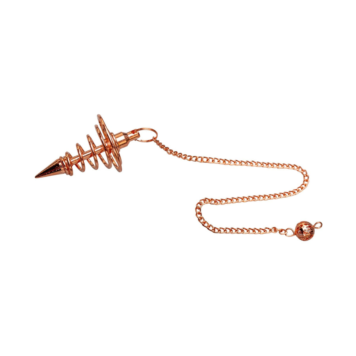 Metal Spiral Pendulum | Religious Items | Wiccan Center