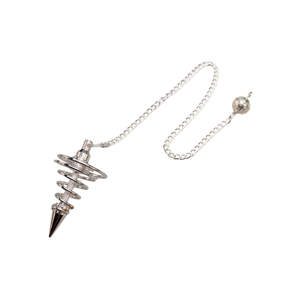 Metal Spiral Pendulum | Religious Items | Wiccan Center