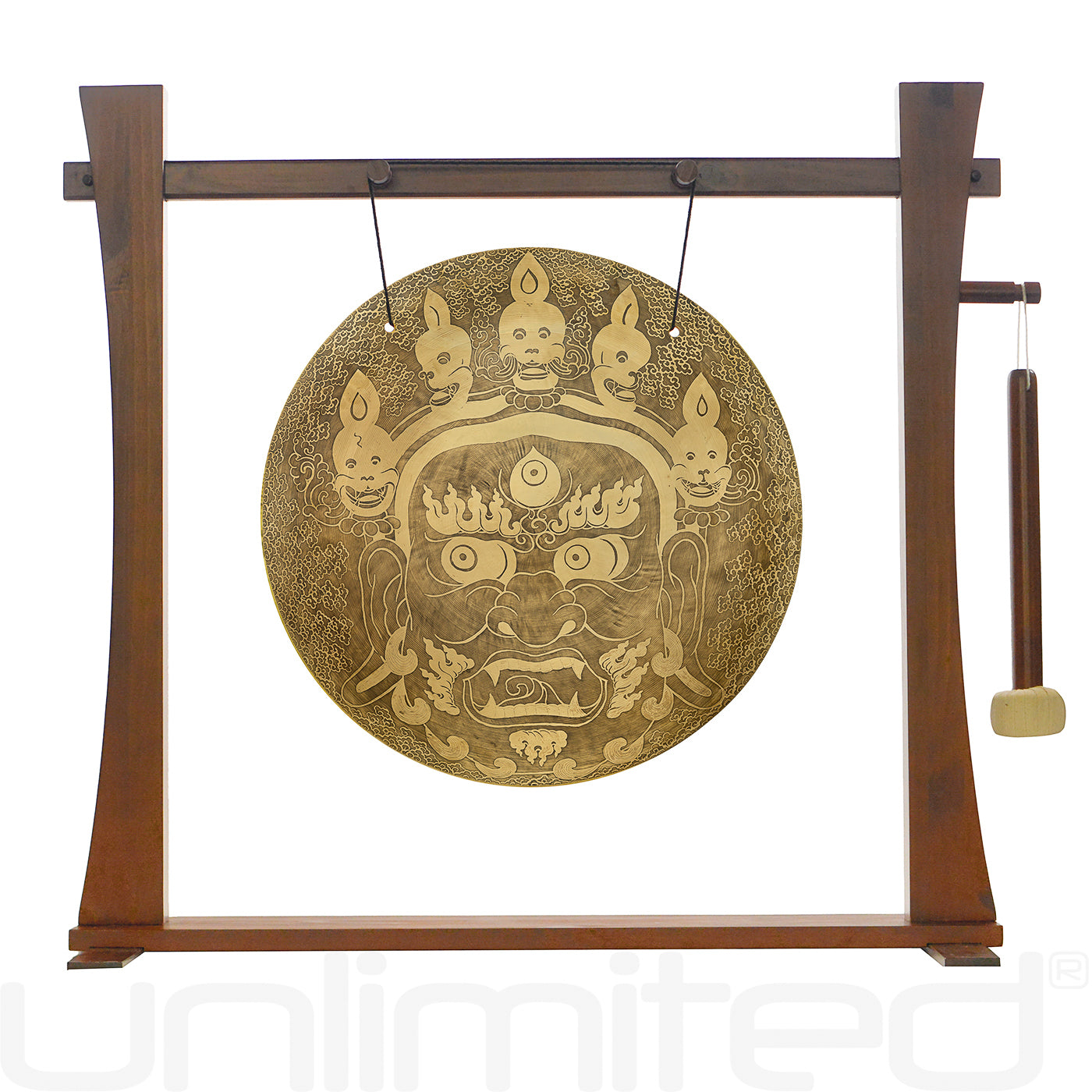 20" to 25" Bhairava Protection Gongs on Stands
