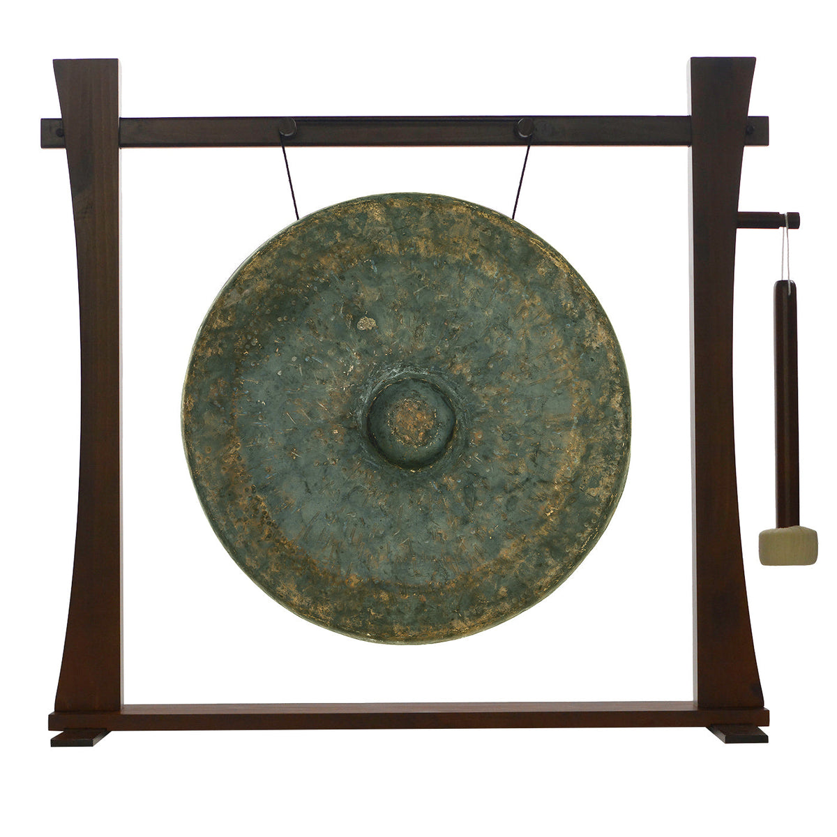 The Great Mother Tesla Gongs on Stands | Gong & Stand Combo | Wiccan Center