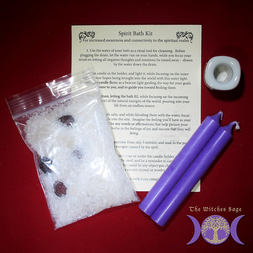 Spirit bath kit | Bath Salts | Wiccan Center