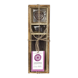 Crown Chakra Wooden Incense Gift Set | Incense | Wiccan Center