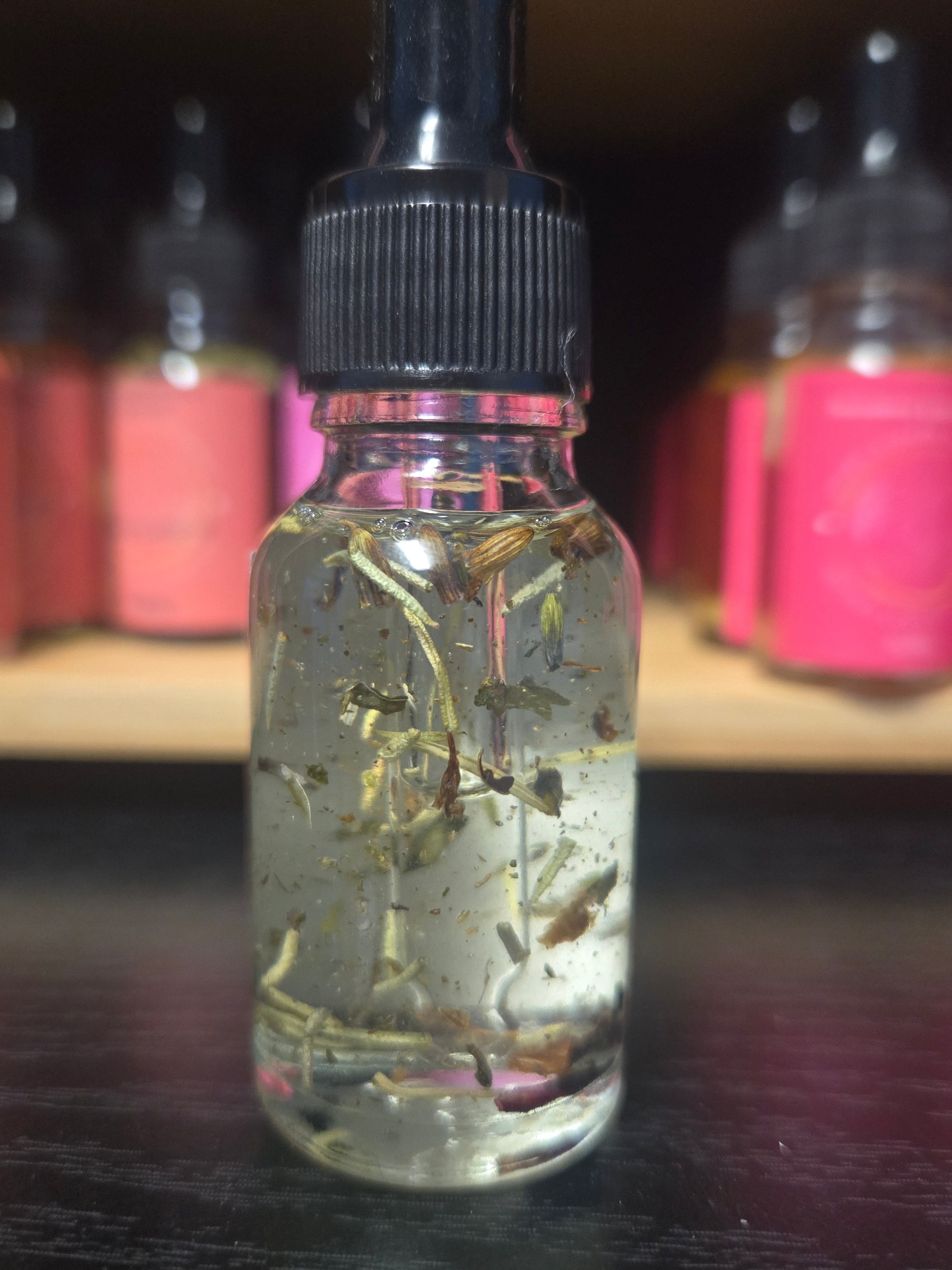 Focus & Flow Spiritual Oil - Clarity & Meditation Conjure Oil | Spiritual Oil | Wiccan Center