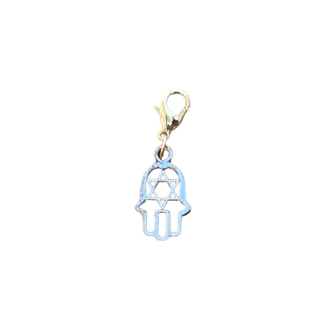 Spiritual Charms - Hamsa Star of David Charm | | Wiccan Center