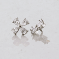 16G/18G Steel Internally Threaded End- Pear Cut Cluster | Body Jewelry | Wiccan Center