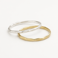 Hammered Stacking Ring