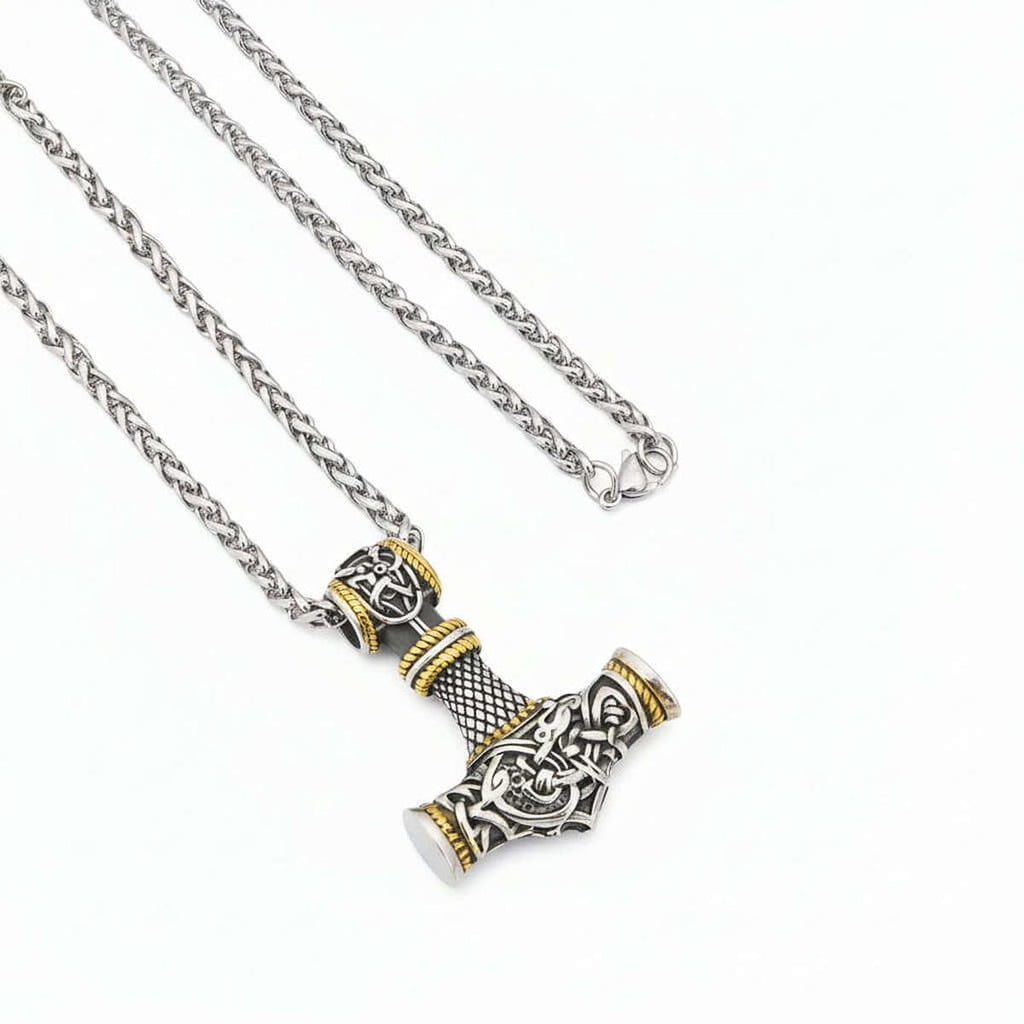 Stainless steel hammer Necklace for men