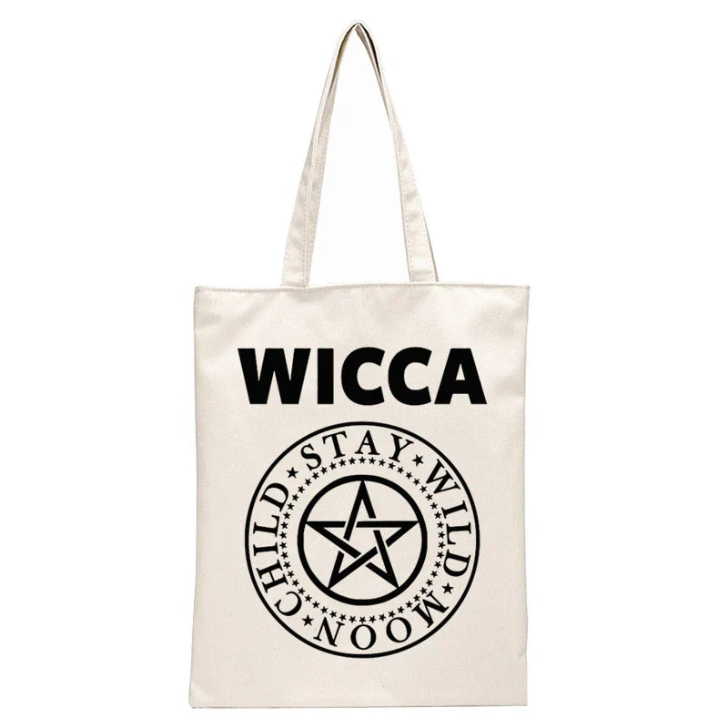 White Witch Tote Bags | accessories | Wiccan Center