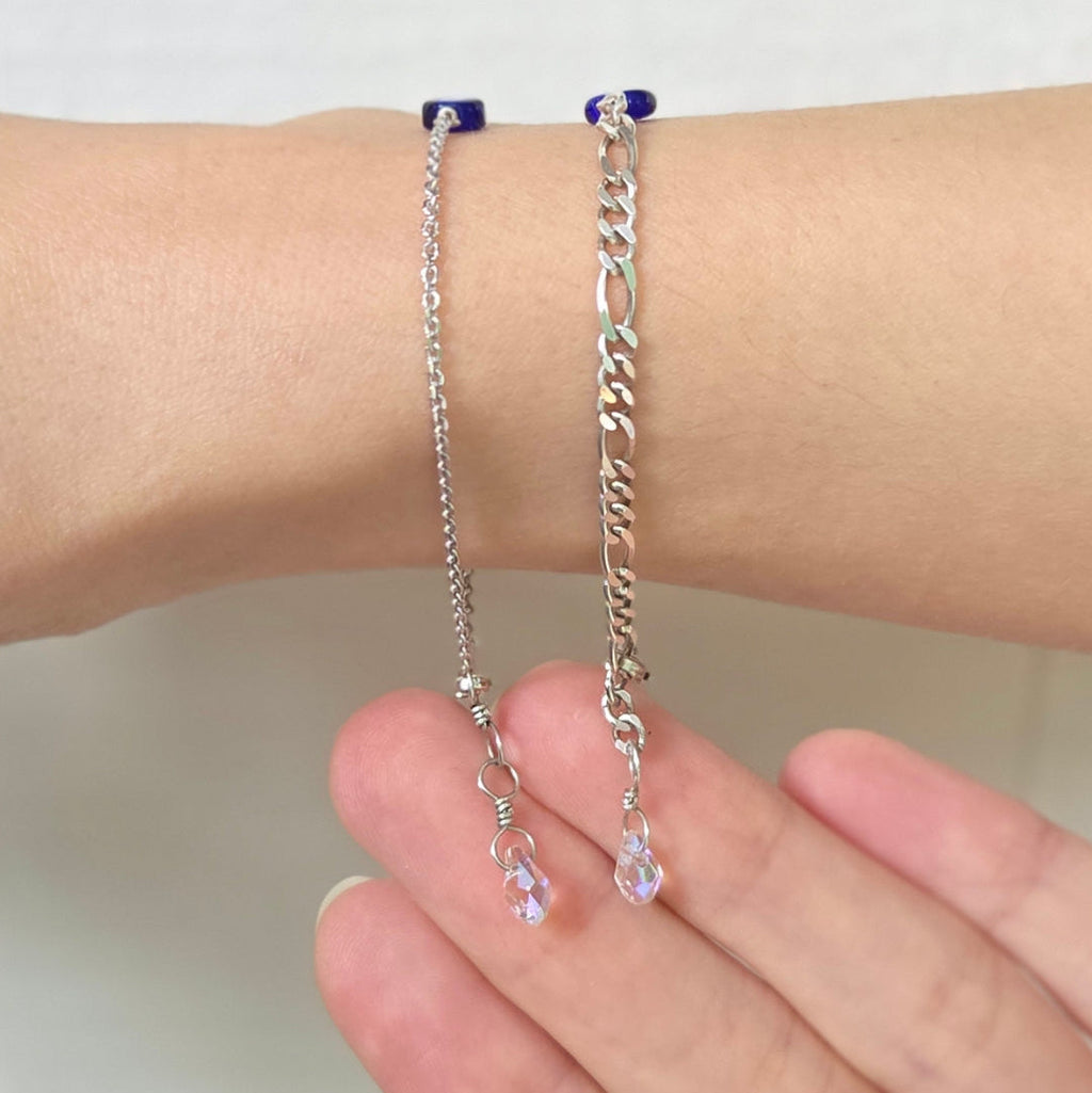 Evil Eye Bracelet w Swarovski Clasp