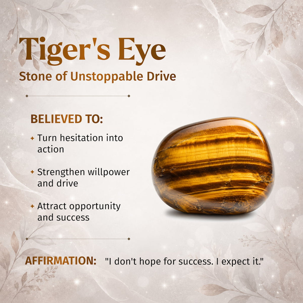 Built to Win – 7A Grade Tiger’s Eye Bracelet | 6mm | Bracelet | Wiccan Center