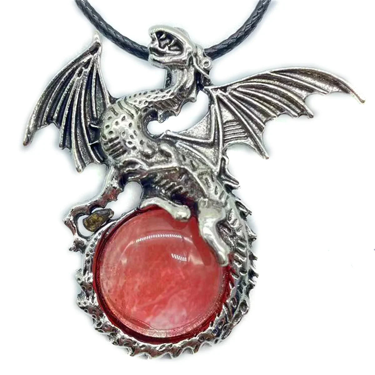Crystal Circle Dragon Necklaces | necklace | Wiccan Center