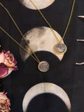 Strophalos of Hecate Wheel Porcelain Talisman - Necklace | Jewelry | Wiccan Center