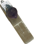Selenite Pendant with Amethyst Activator | Necklace | Wiccan Center