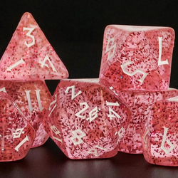 Sugarplum Acrylic Dice Set | Acrylic Dice | Wiccan Center