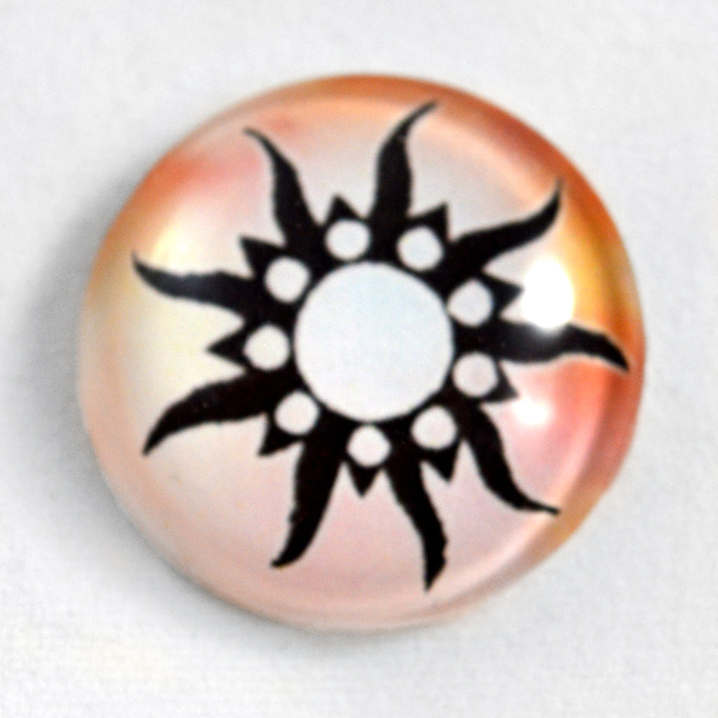Tribal Sun Glass Cabochon