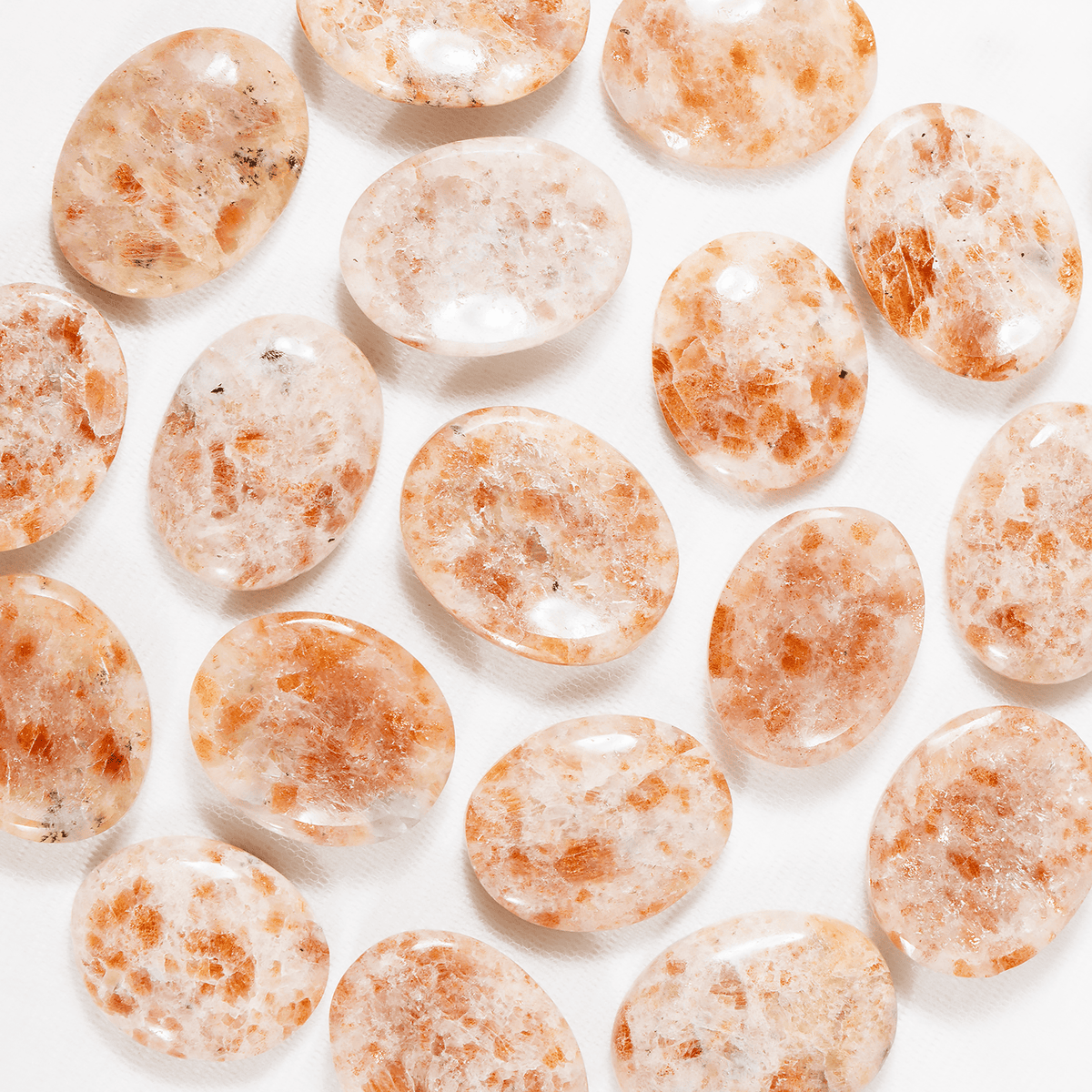 Sunstone Pocket Stones (Protection and Transformation )