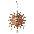 Sun Face Wind Chime | Hanging Bells | Wiccan Center
