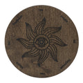 Wooden Sun Pendulum Board | Religious Items | Wiccan Center
