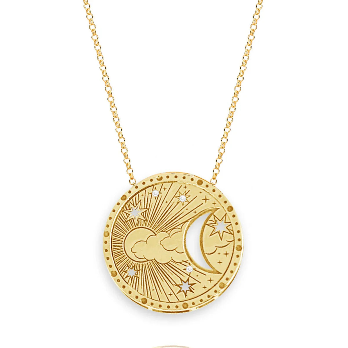 Gold Boho Design Necklaces | necklace | Wiccan Center