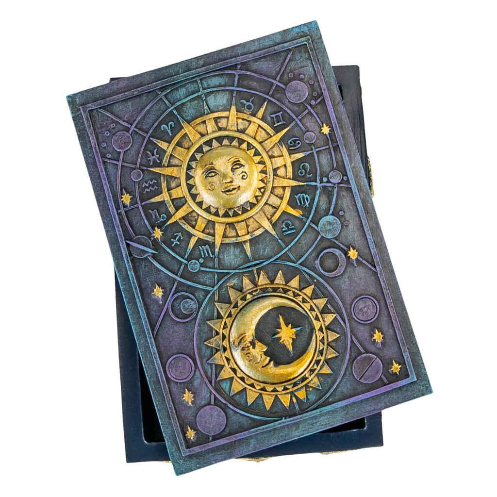 Sun & Moon Tarot Card Box | | Wiccan Center
