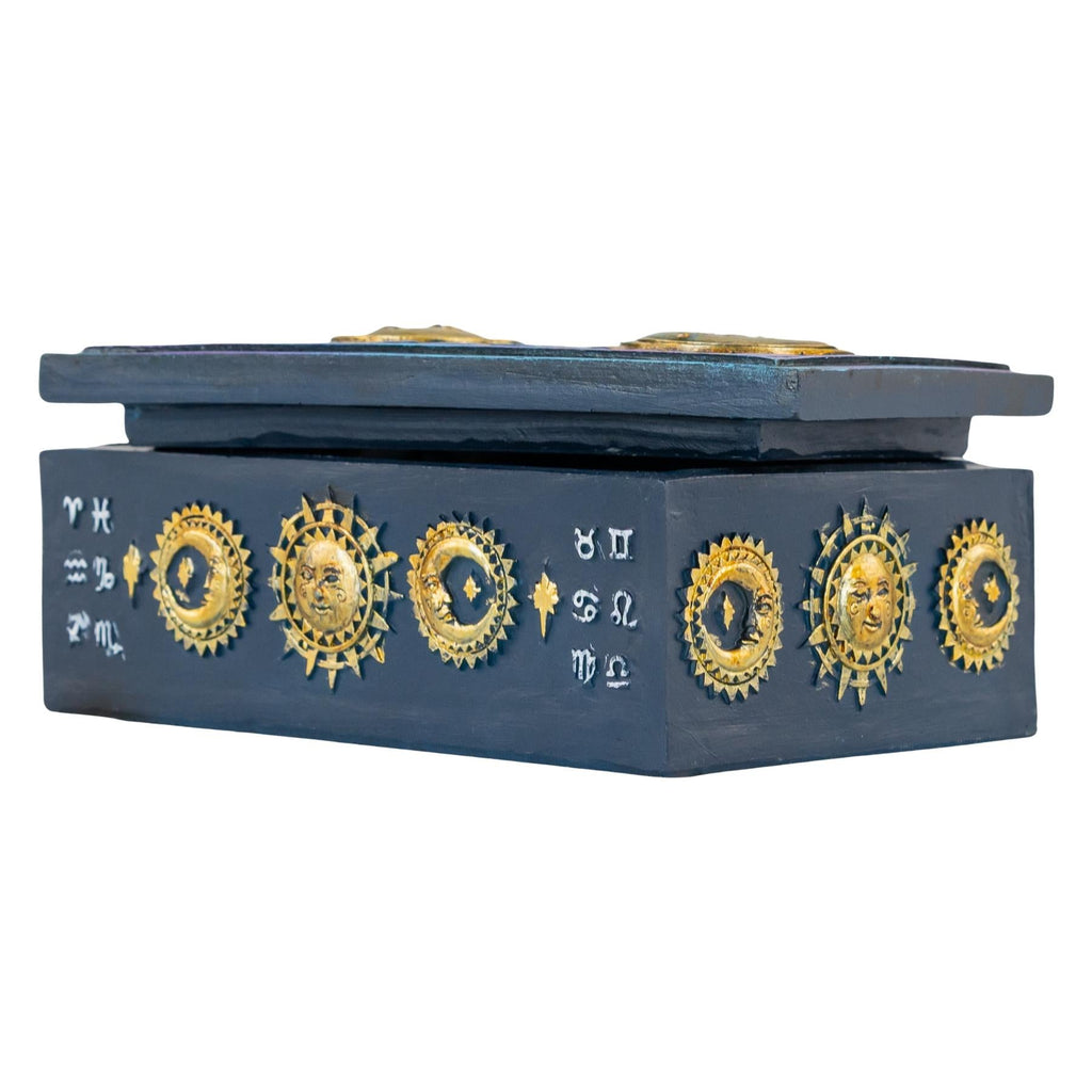 Sun & Moon Tarot Card Box | | Wiccan Center