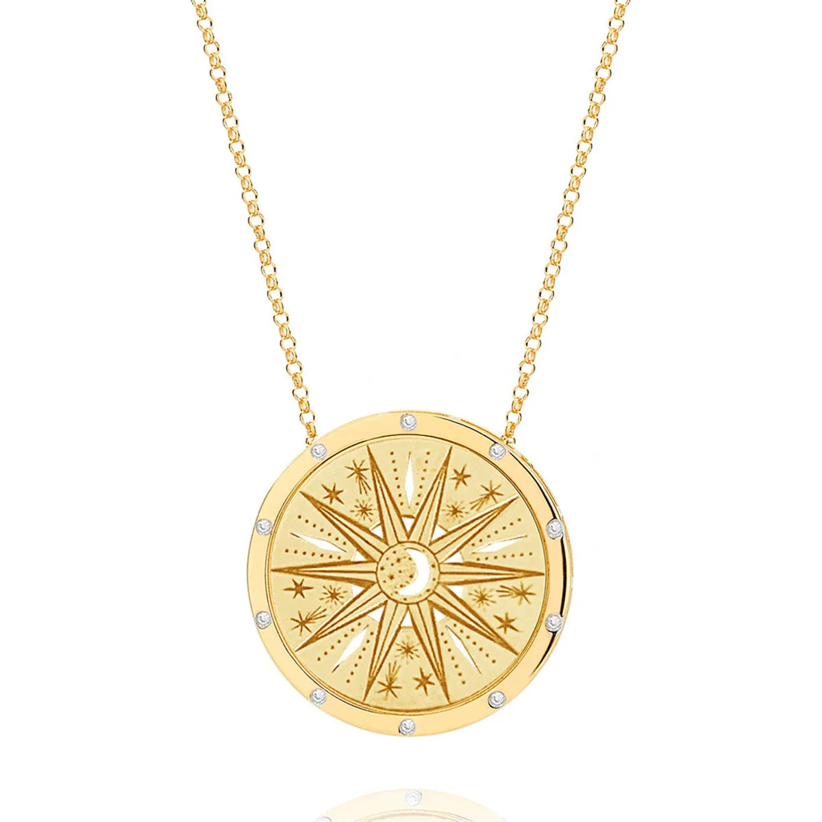 Gold Boho Design Necklaces | necklace | Wiccan Center