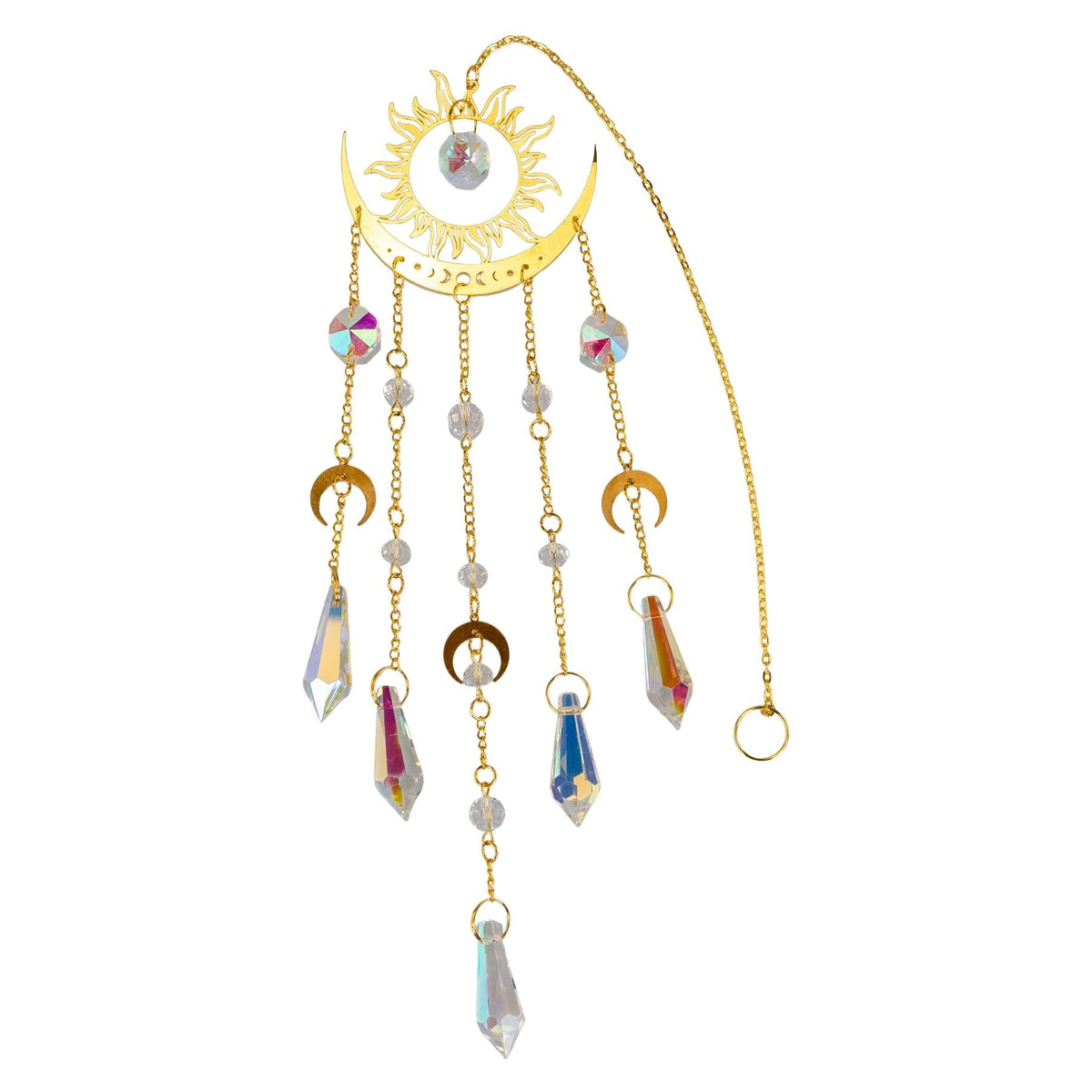 Sun & Moon Sun Catcher | | Wiccan Center