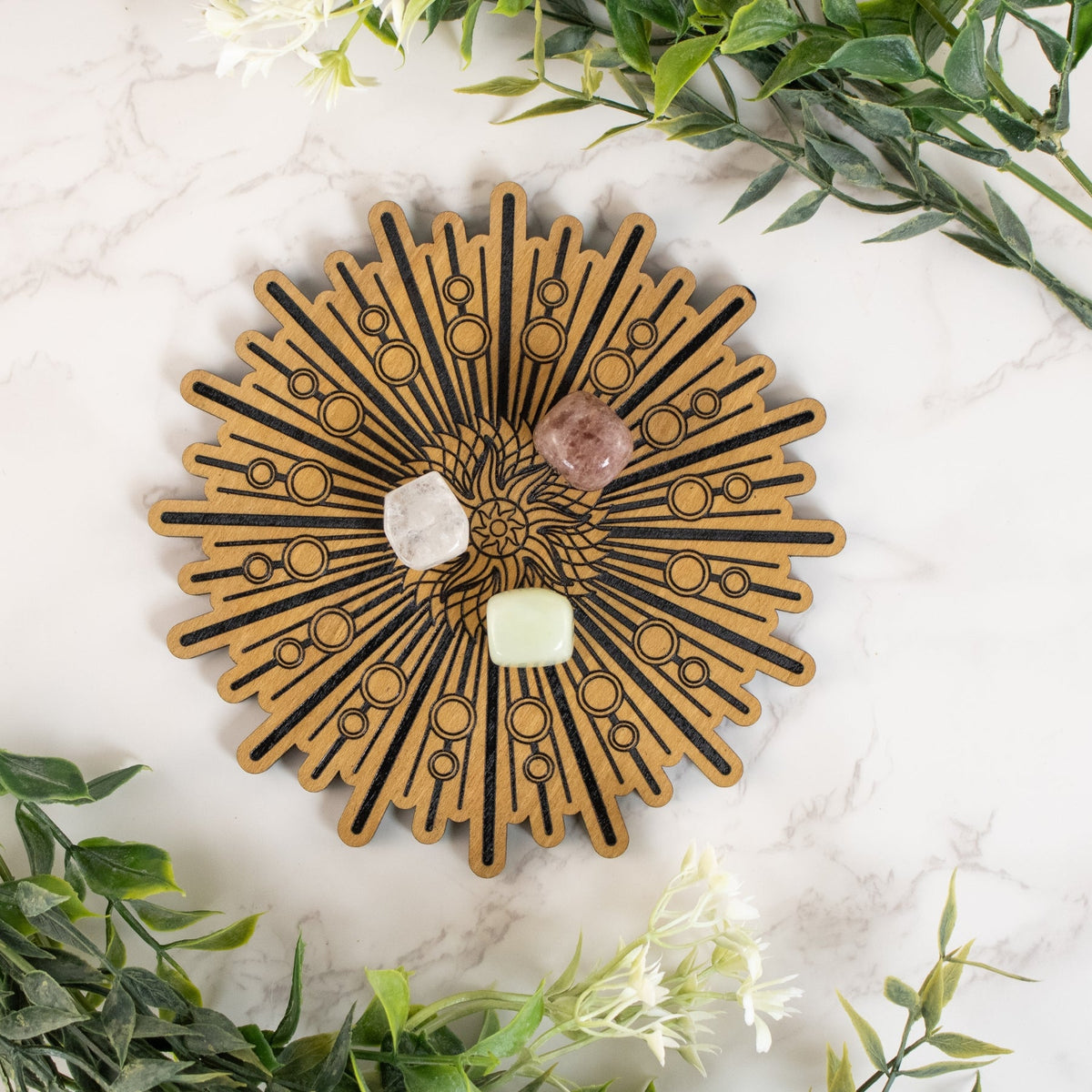 Sunburst Crystal Grid | Religious Items | Wiccan Center