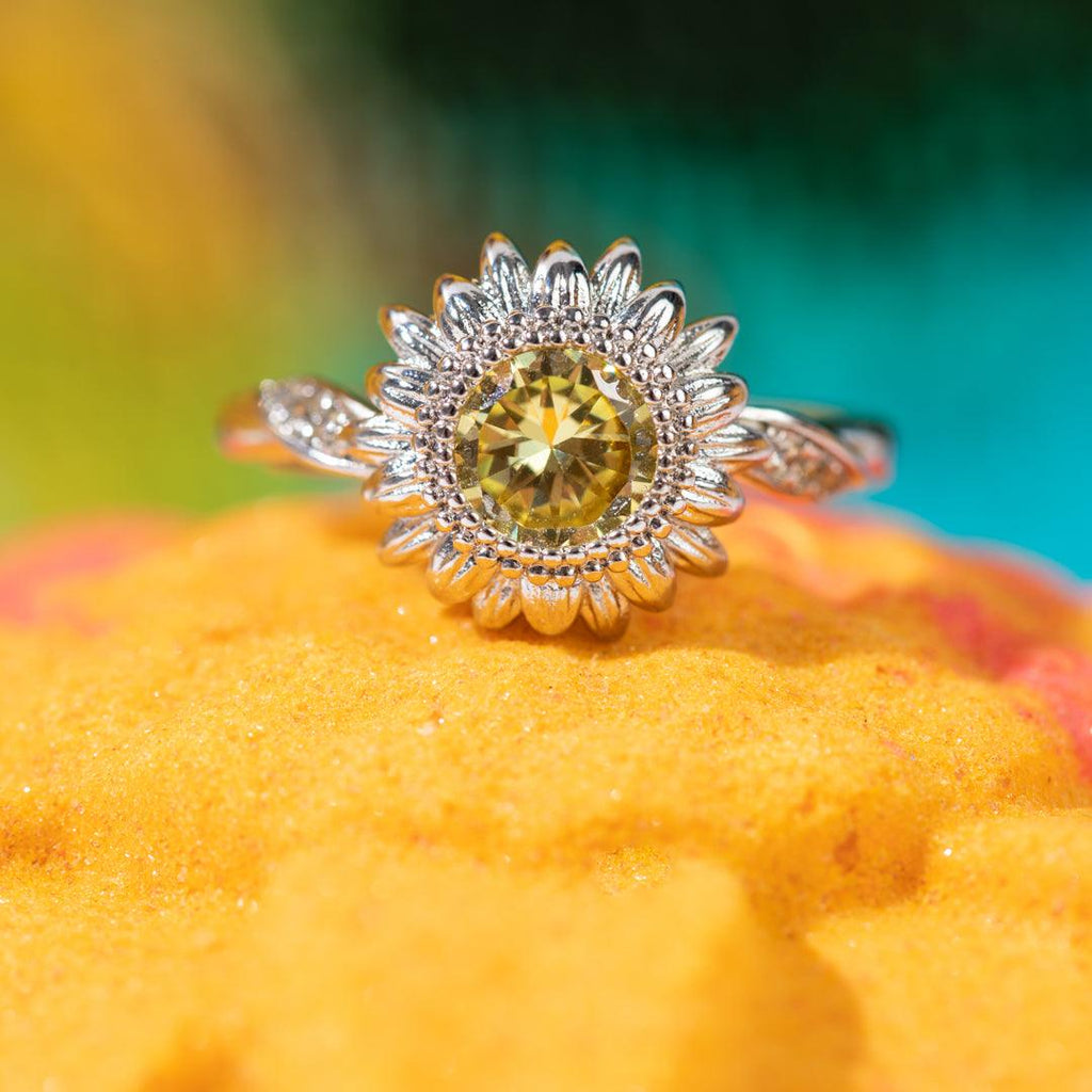 Sunflower - Jewel Candle | Jewel Candle | Wiccan Center