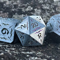 Sword of the Holy Knight Metal Dice Set | Metal | Wiccan Center