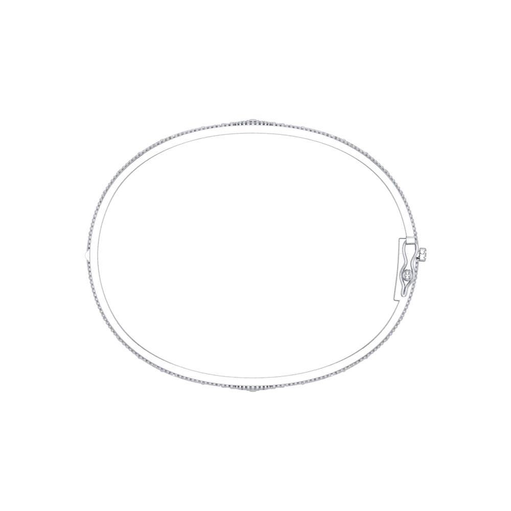 Small Sterling Silver Celtic Bangle with open lock TBA212