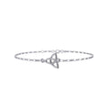 Celtic Triquetra Knot Silver Anklet TBG729