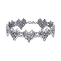 Joyous Celtic Hearts Sterliver Silver Bracelet TBG773