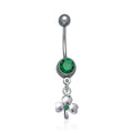 Shamrock Sterling Silver Body Jewelry TBJ014