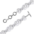 Danu Contemporary Celtic Knotwork Sterling Silver Bracelet TBL108