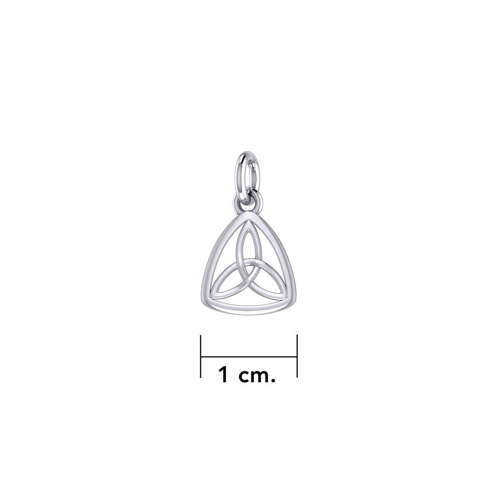 Celtic Trinity Knot Silver Charm TC127