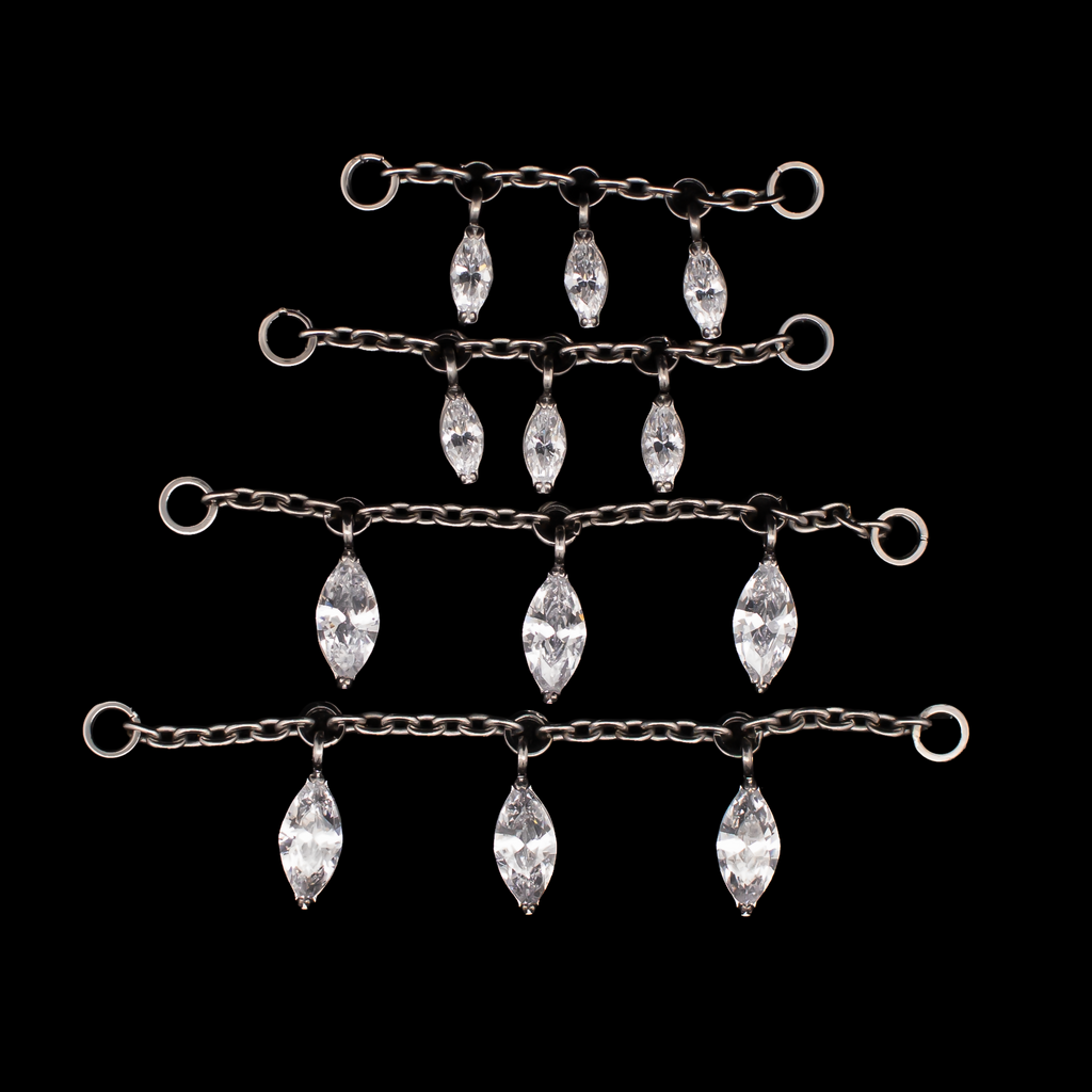 Elijah - Marquise Chain | Body Jewelry | Wiccan Center
